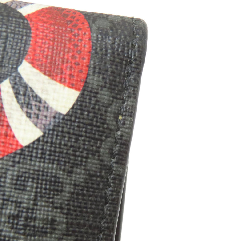 Gucci Black Pvc Wallet (Bi-Fold) (Pre-Owned)