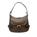 Louis Vuitton Brown Pvc Leather Handbag Shoulder Bag (Pre-Owned)