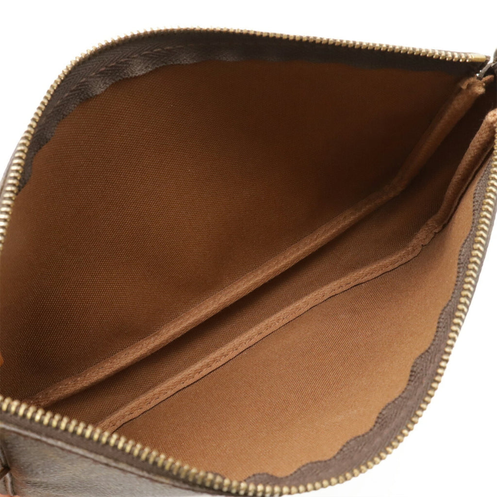 Louis Vuitton Monogram Brown Monogram Handbag Pochette (Pre-Owned)