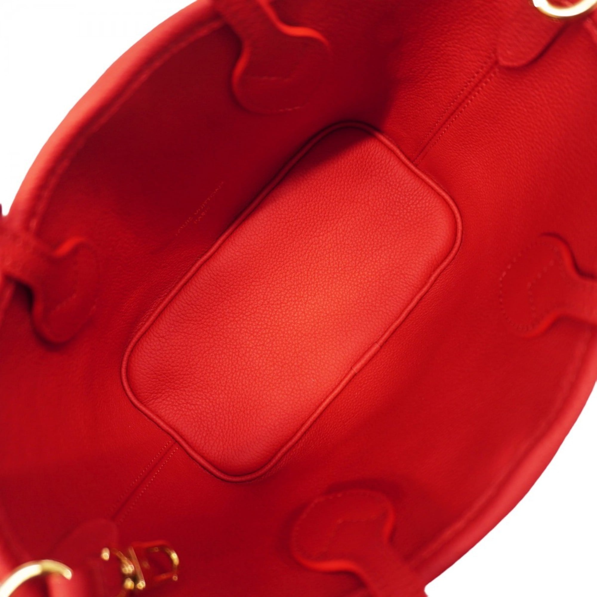 Louis Vuitton Blue Red Color Handbag (Pre-Owned)