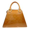 Louis Vuitton Bronze Vernis Handbag (Pre-Owned)