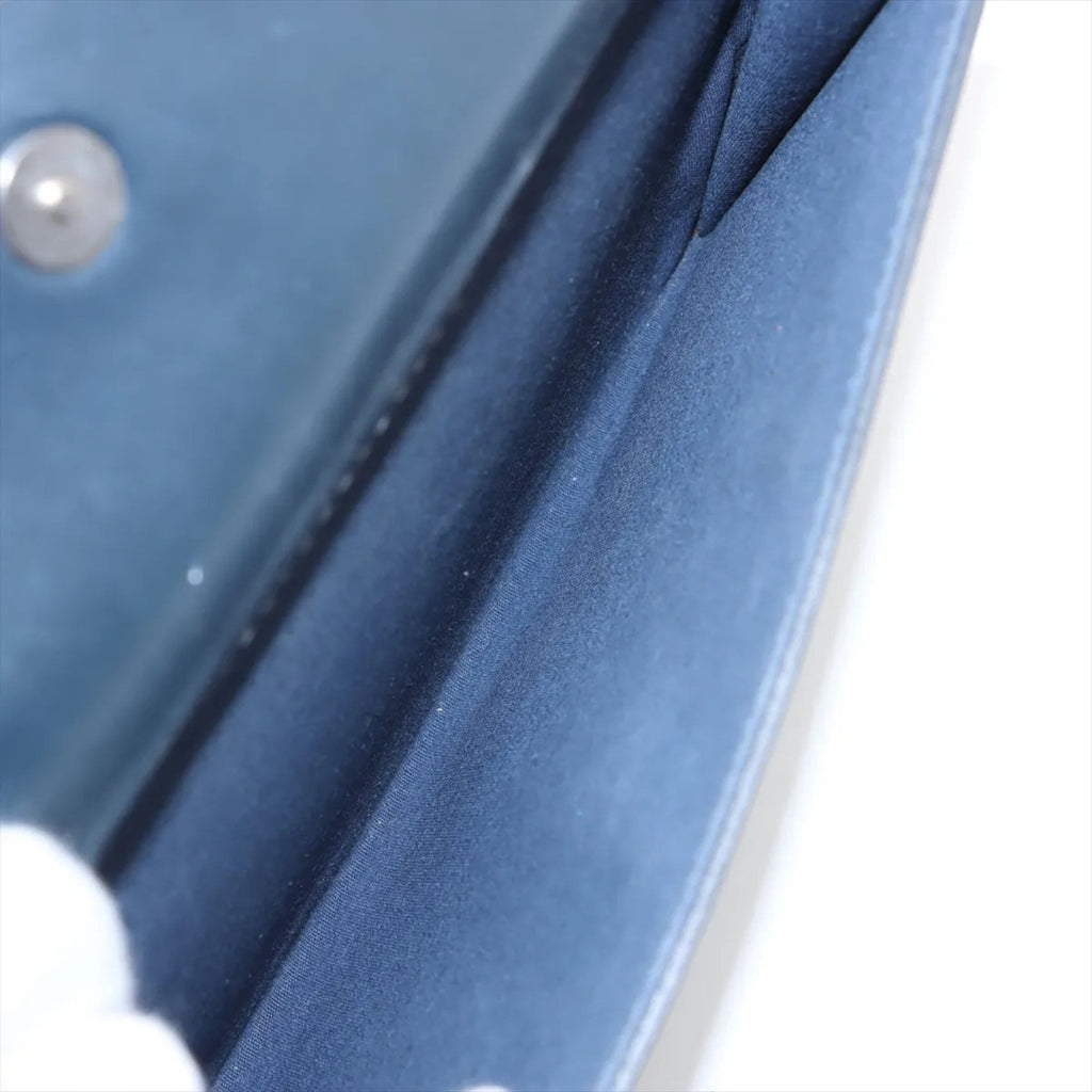 Louis Vuitton Blue Leather Shoulder Bag (Pre-Owned)