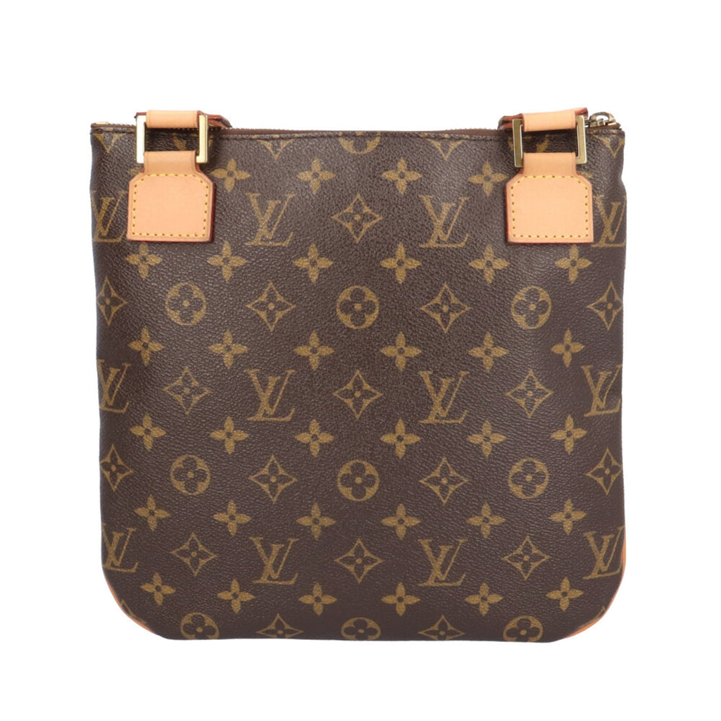Louis Vuitton Brown Monogram Canvas Shoulder Bag (Pre-Owned)