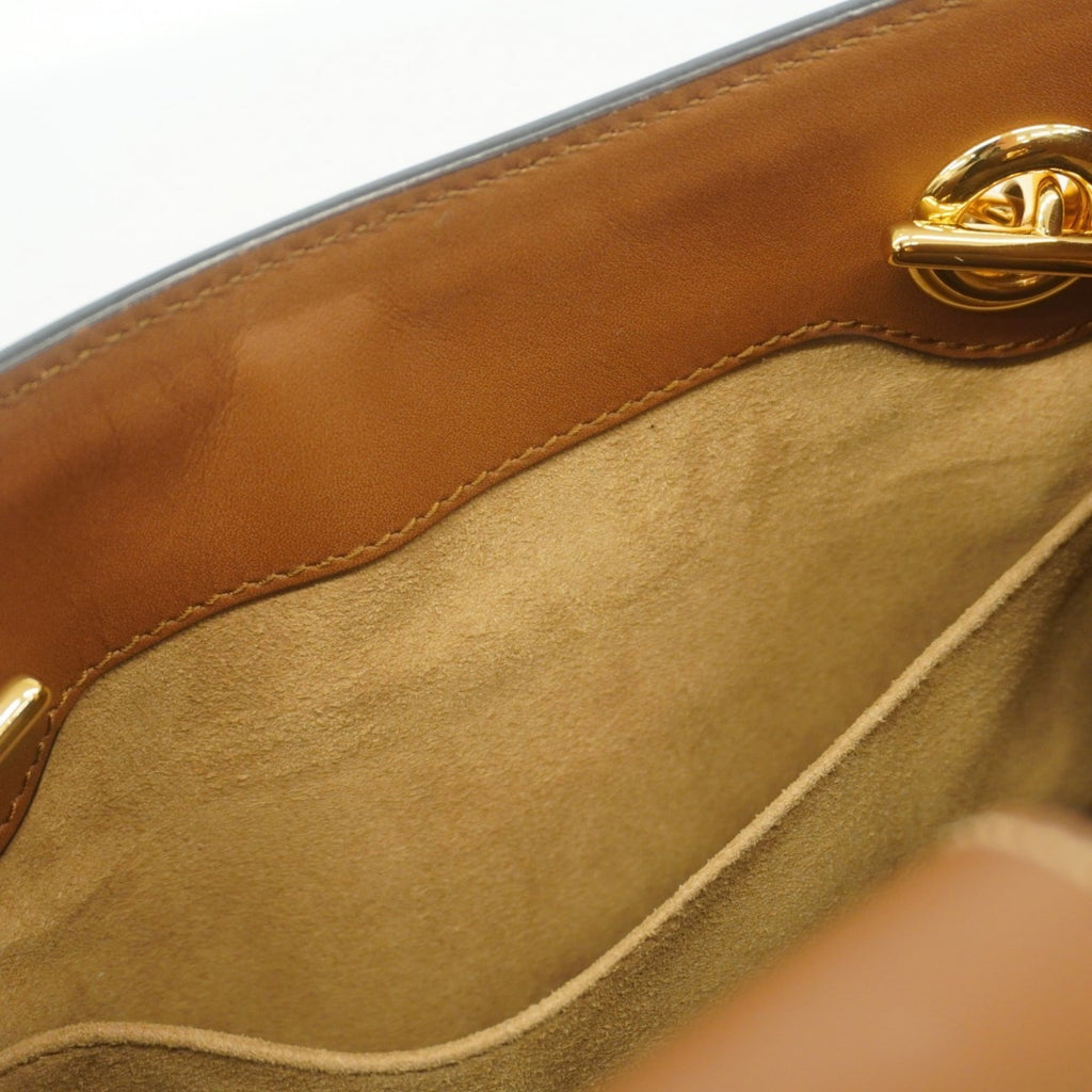 Gucci Brown Pvc Shoulder Bag (Pre-Owned)