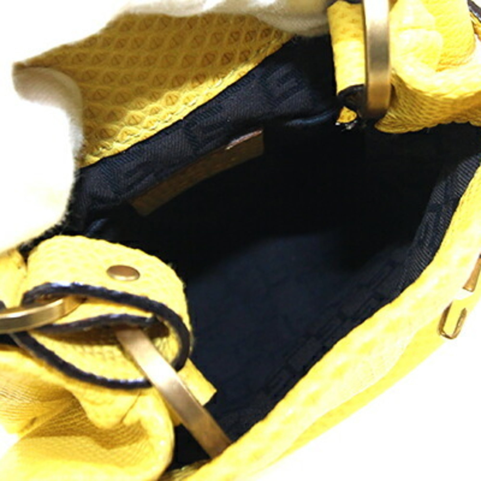 Gucci Yellow Leather Handbag (Pre-Owned)