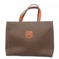 Celine Brown Pvc Handbag (Pre-Owned)