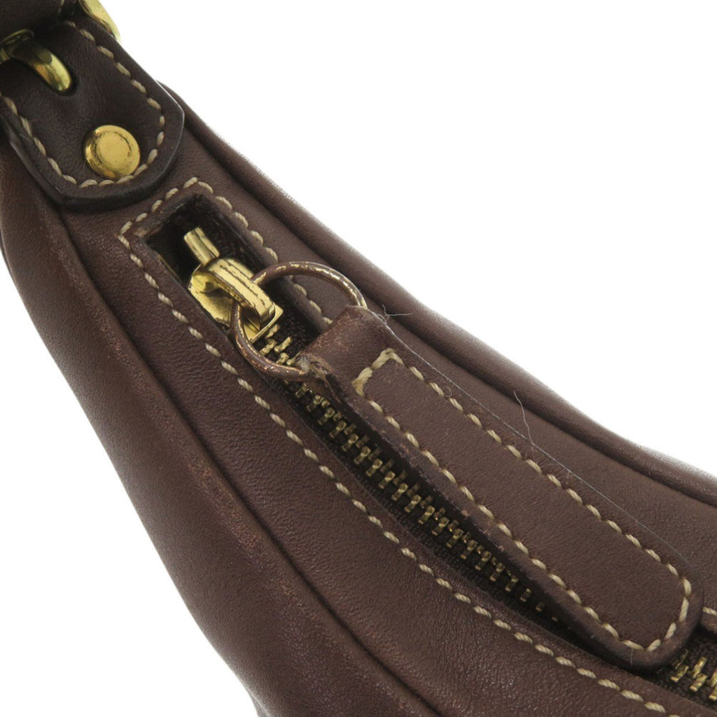 Coach Brown Leather Shoulder Bag (Pre-Owned)