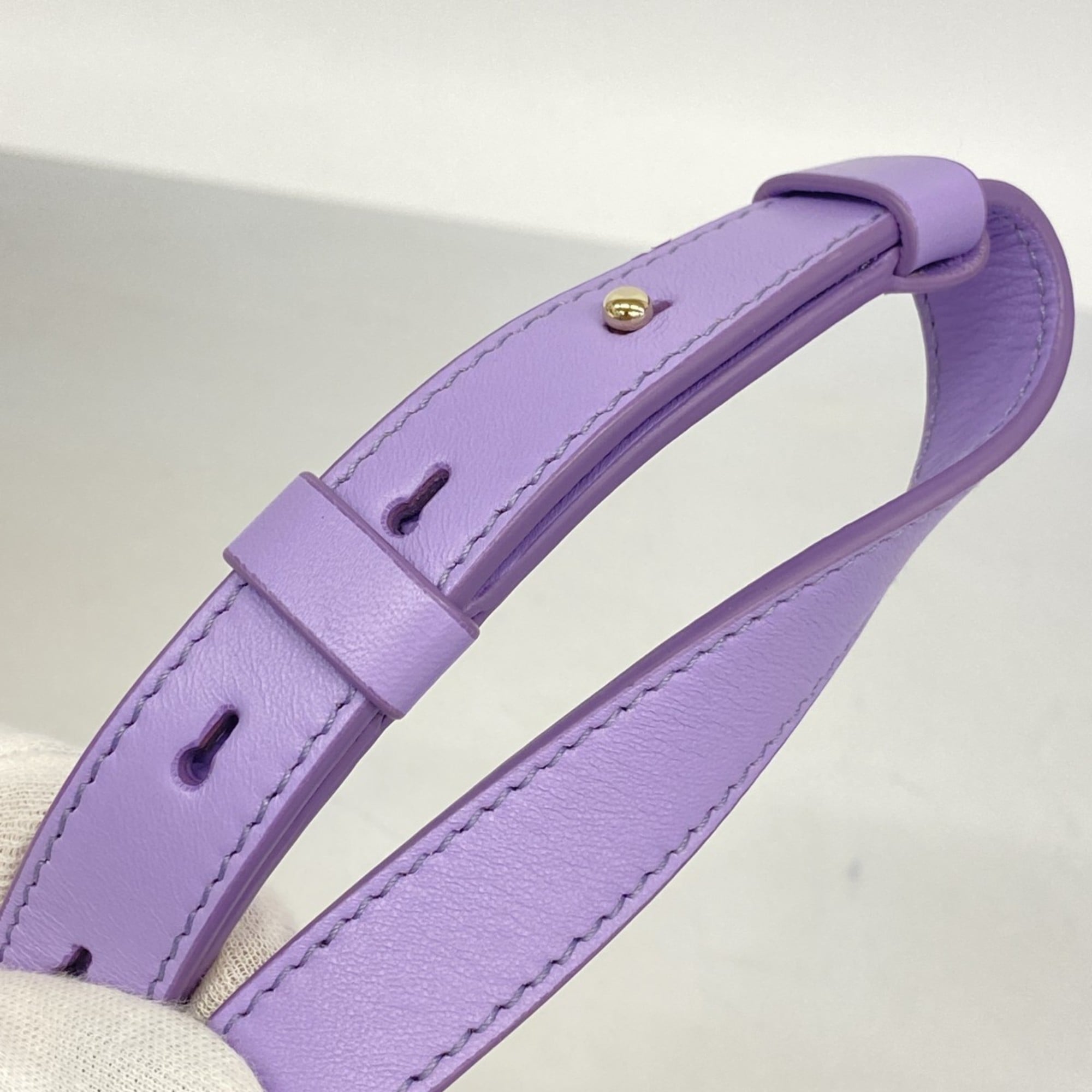 Salvatore Ferragamo Purple Canvas Shoulder Bag (Pre-Owned)