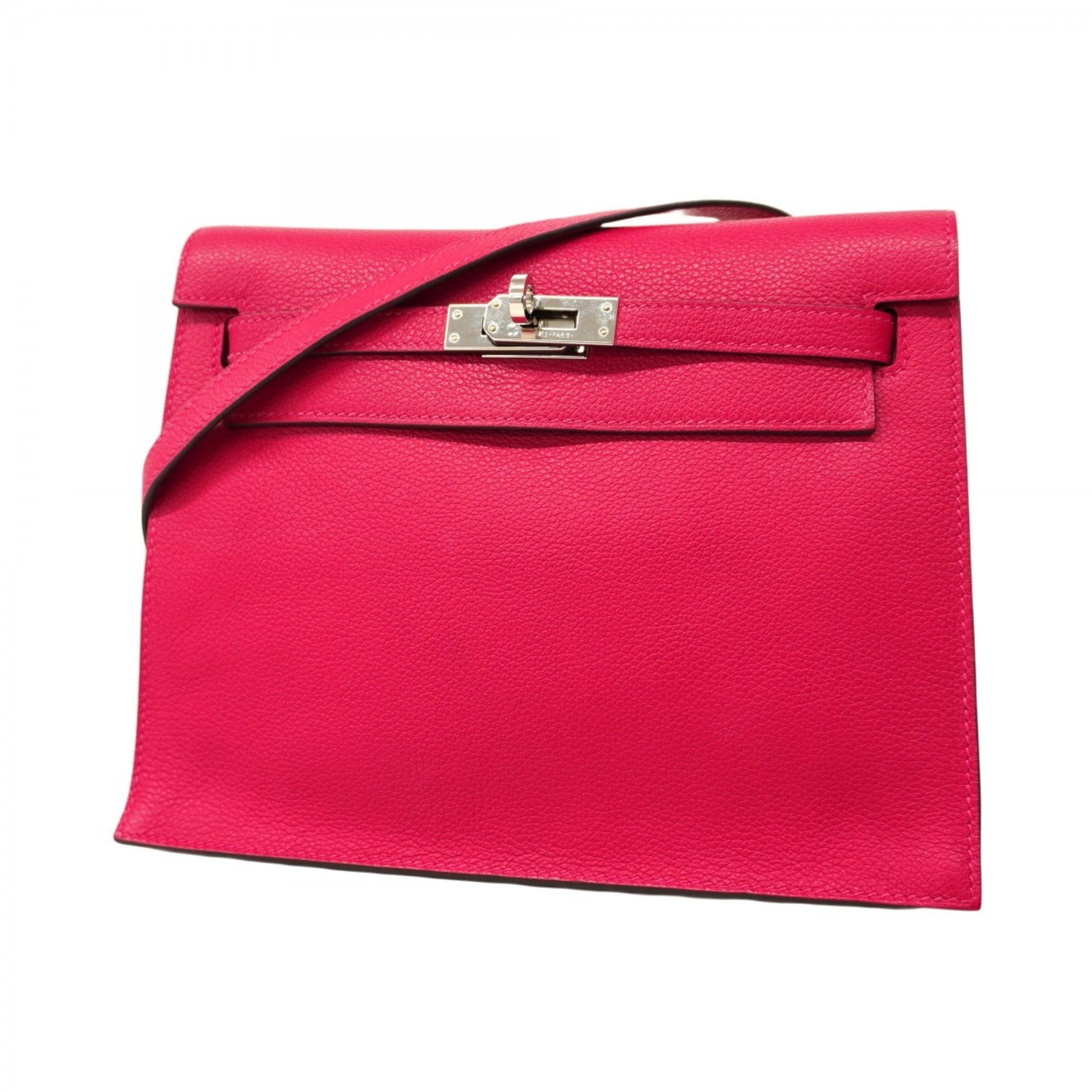 Hermes Silver Shoulder Bag (Pre-Owned)