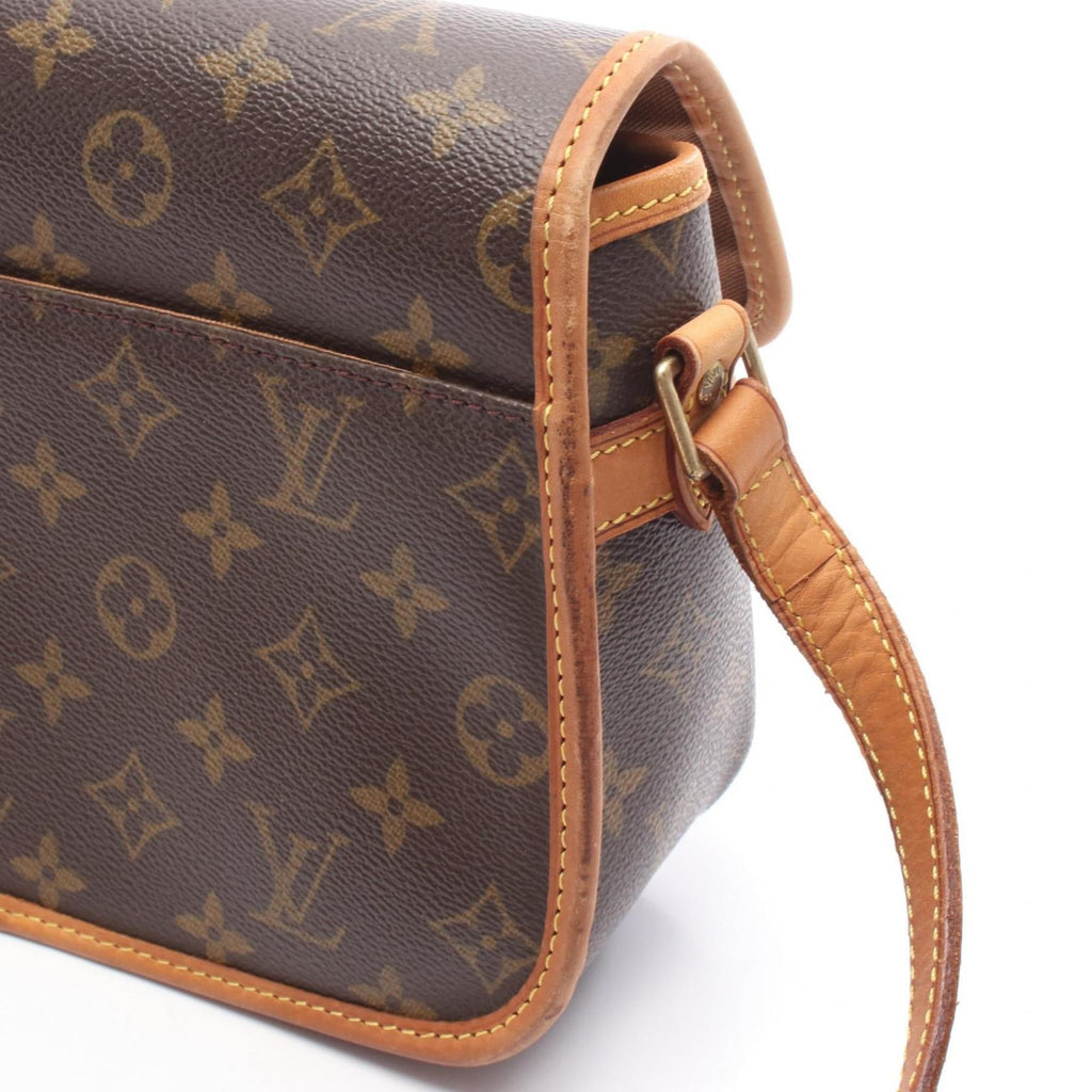 Louis Vuitton Brown Coated Canvas Pvc Leather Monogram Shoulder Bag (Pre-Owned)