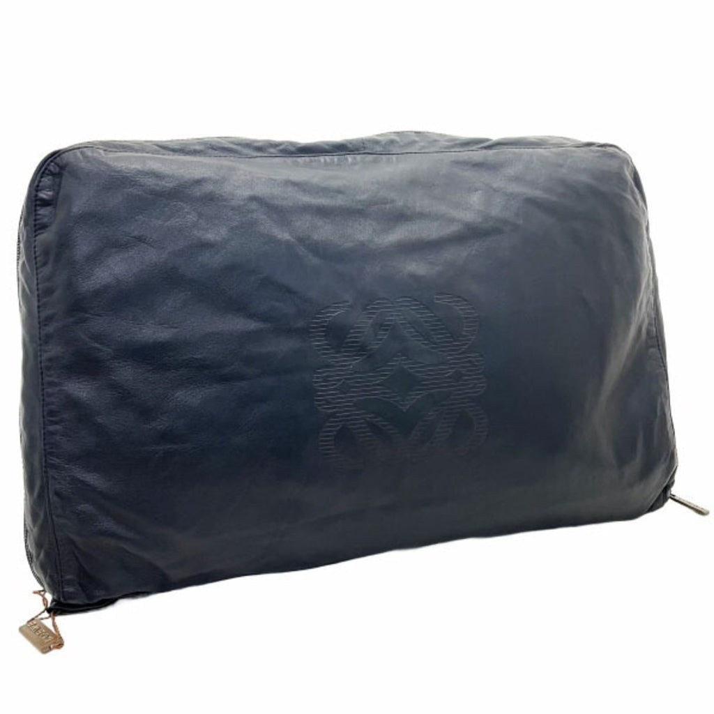 Loewe Black Leather Pouch (Pre-Owned)