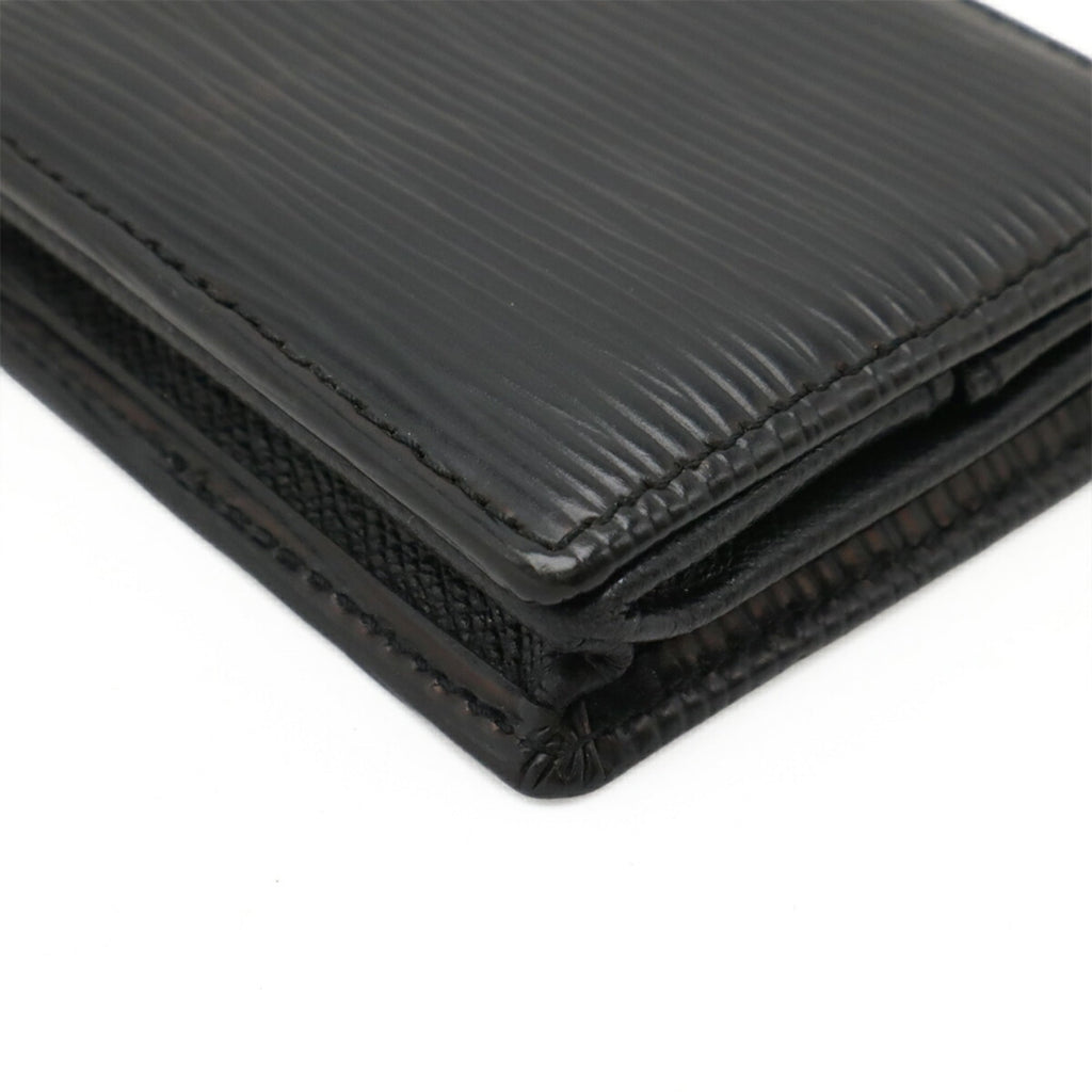 Louis Vuitton Epi Black Noir Epi Leather Coin Purse/Coin Case (Pre-Owned)