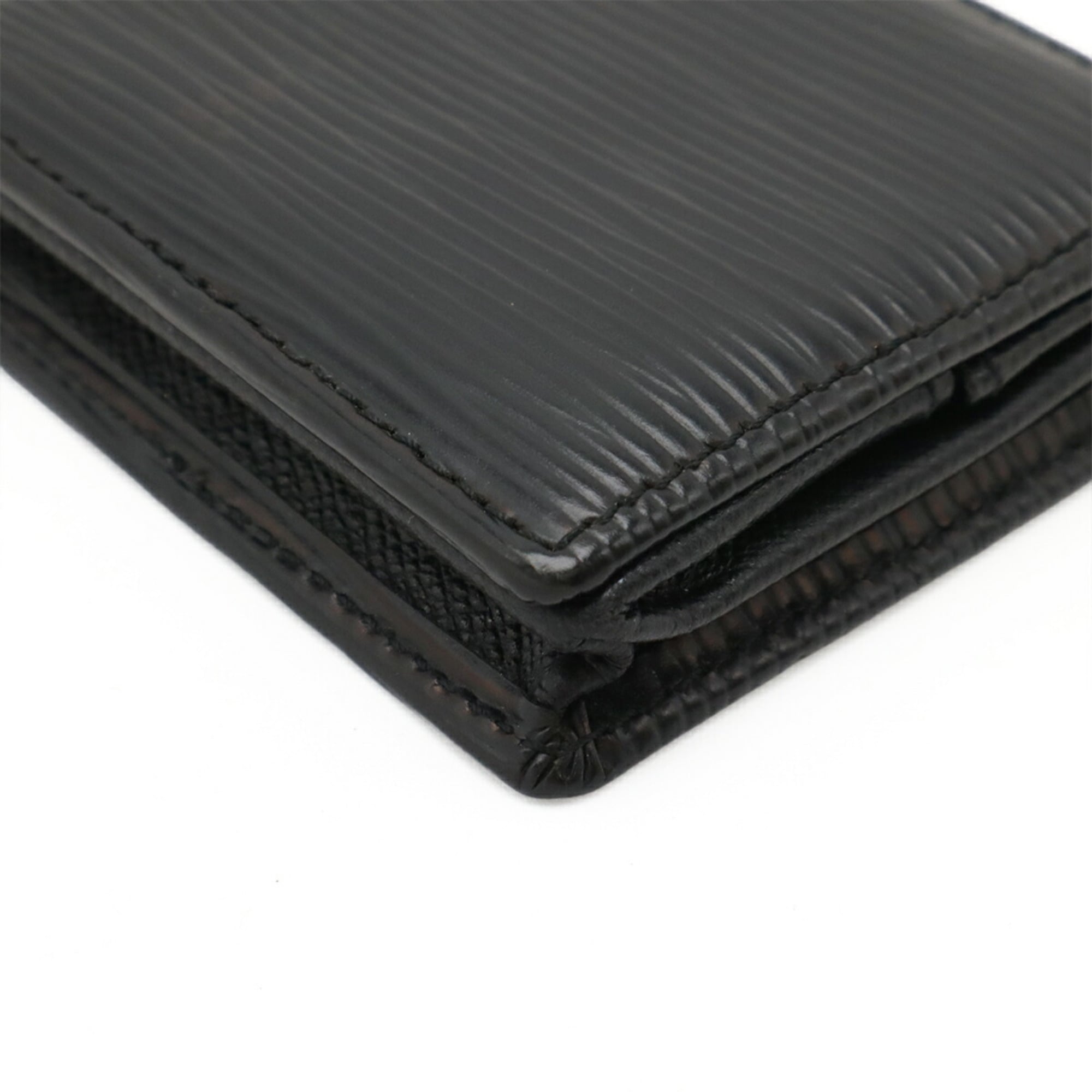 Louis Vuitton Epi Black Noir Epi Leather Coin Purse/Coin Case (Pre-Owned)