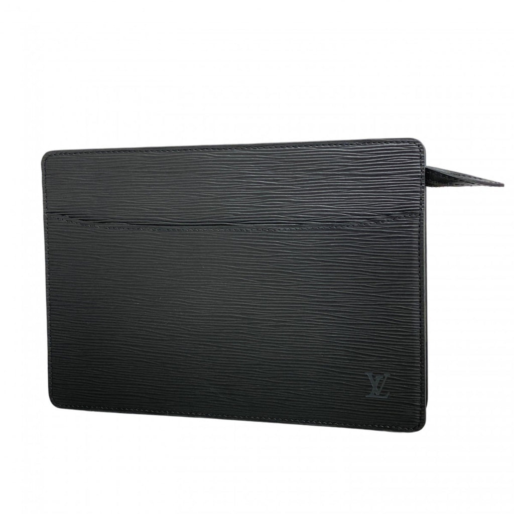 Louis Vuitton Noir Clutch Bag (Pre-Owned)