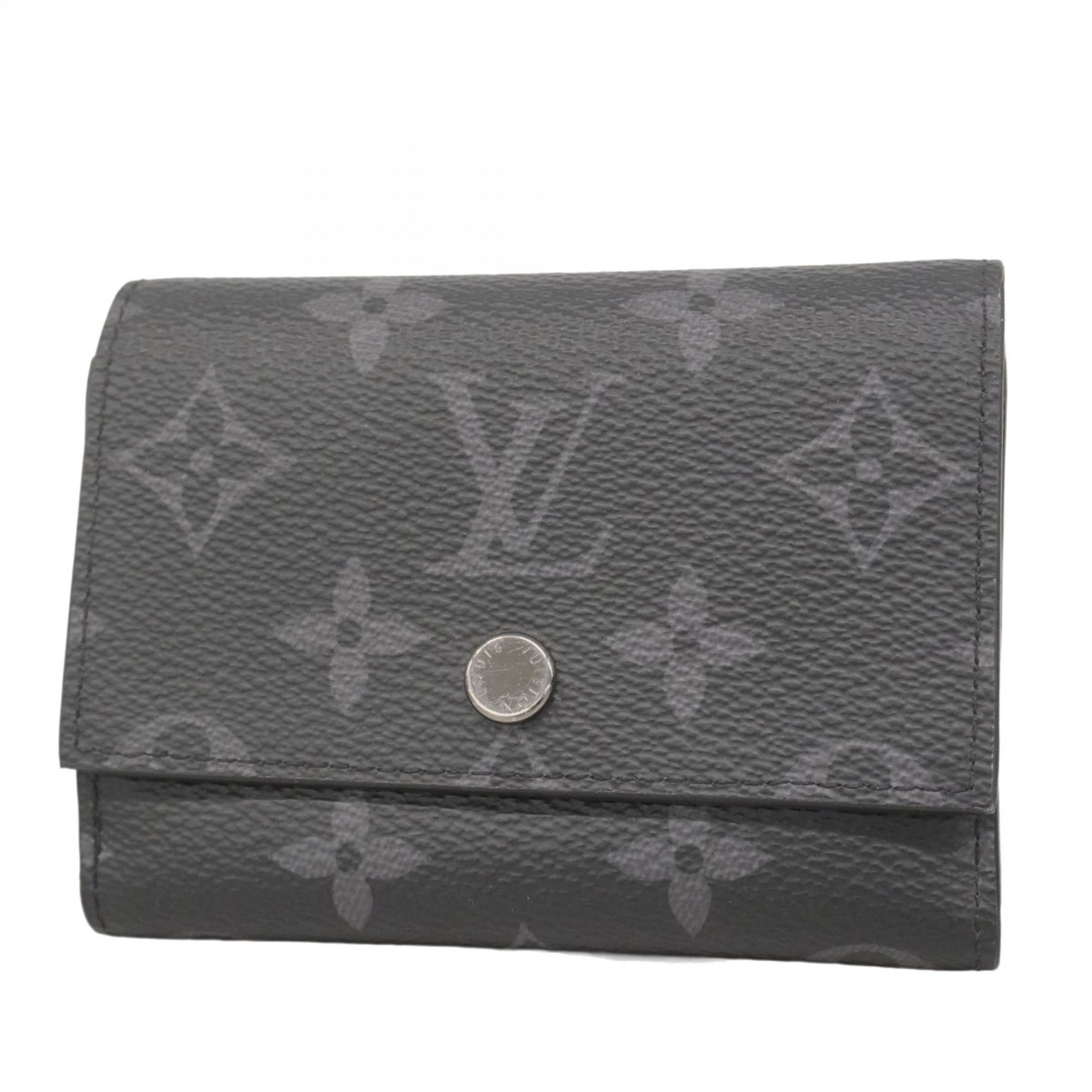Louis Vuitton Black Wallet (Tri-Fold) (Pre-Owned)