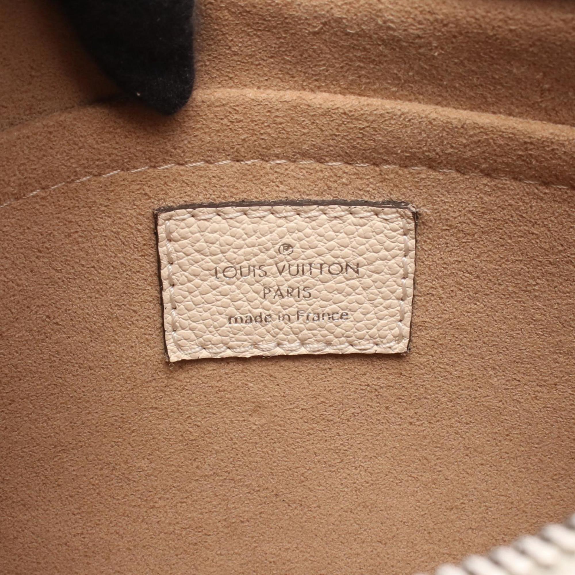 Louis Vuitton Beige Leather Handbag (Pre-Owned)