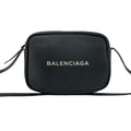 Balenciaga Black Leather Pochette Shoulder Bag (Pre-Owned)