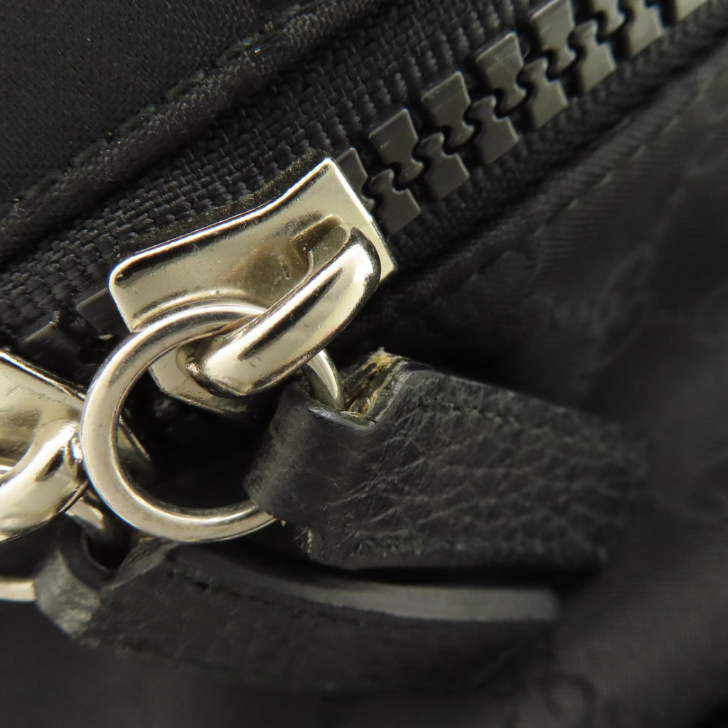Gucci Black Canvas Backpack (Pre-Owned)