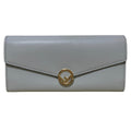 Fendi Light Gray Long Wallet (Bi-Fold) (Pre-Owned)