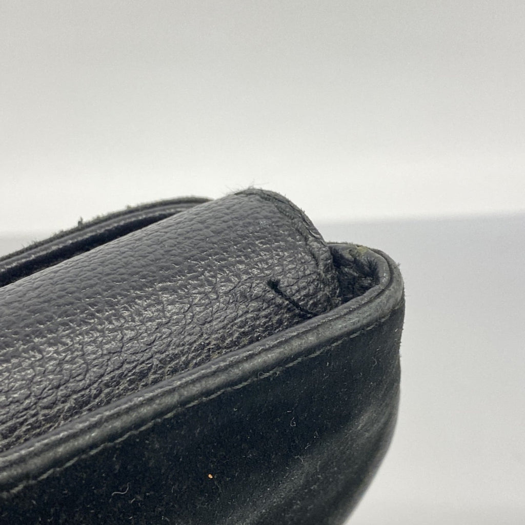 Gucci Black Suede Handbag (Pre-Owned)