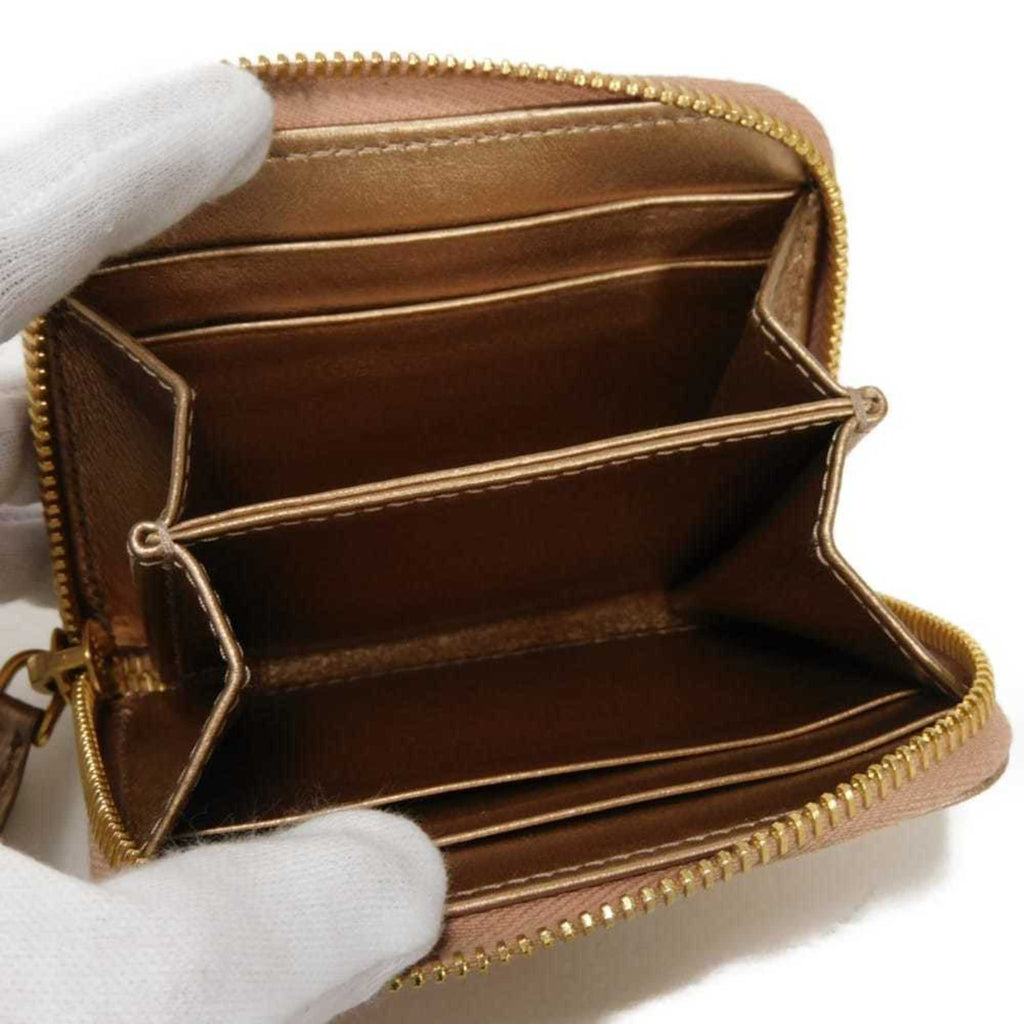 Prada Pink Leather Coin Purse/Coin Case (Pre-Owned)
