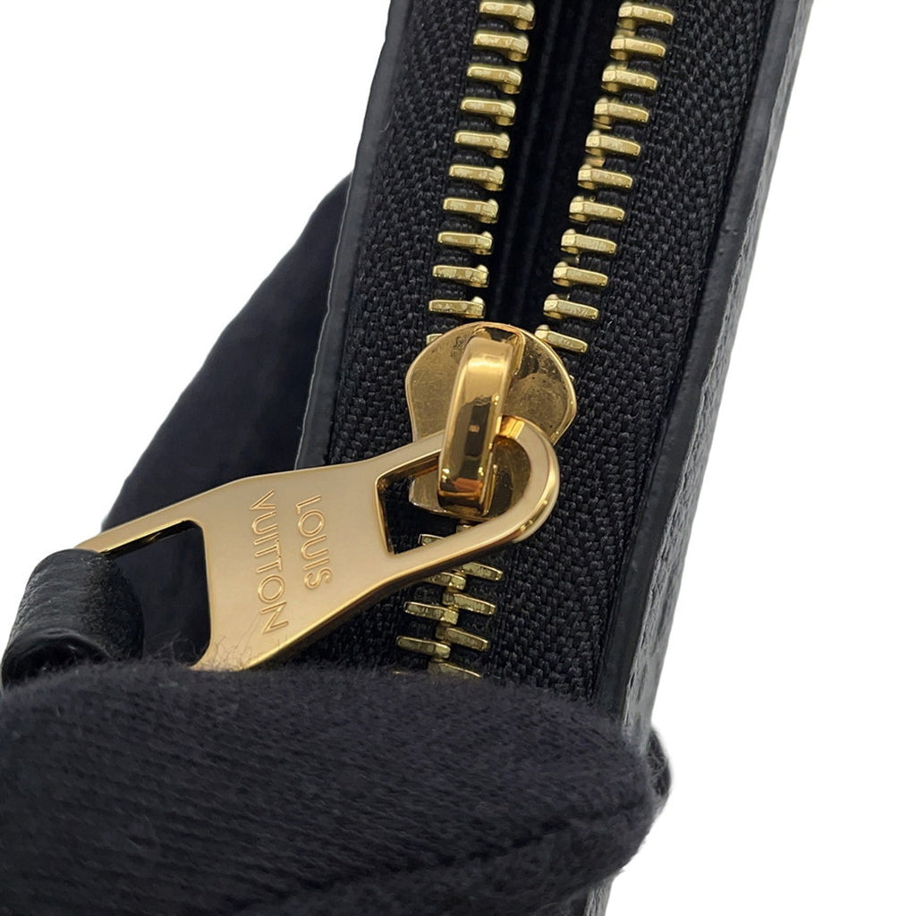 Louis Vuitton Monogram Empreinte Black Noir Monogram Empreinte Long Wallet (Bi-Fold) (Pre-Owned)