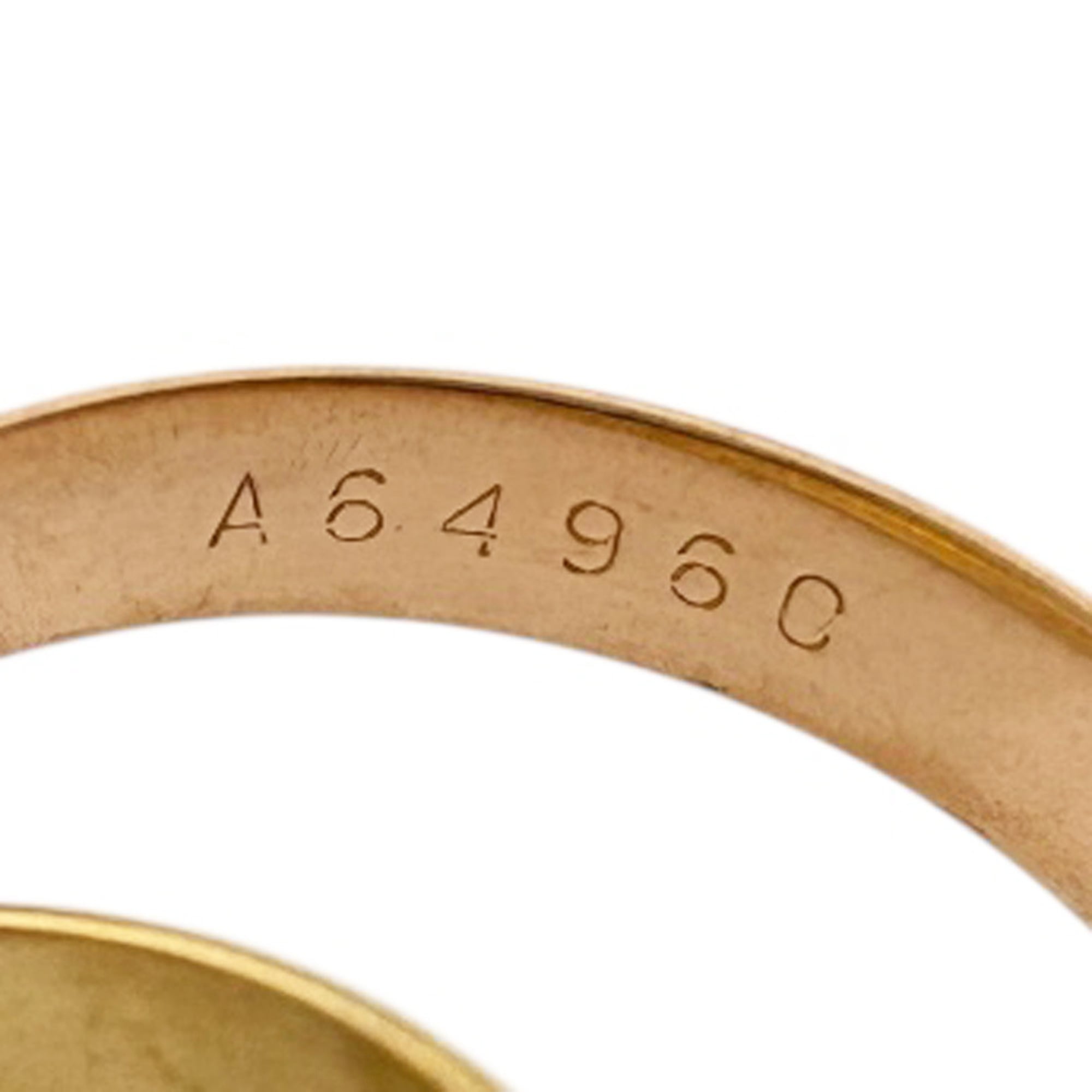 Cartier Gold Silver Pink Gold Yellow Gold (18K) Pink Gold (18K) White Gold (18K) Band Ring (Pre-Owned)
