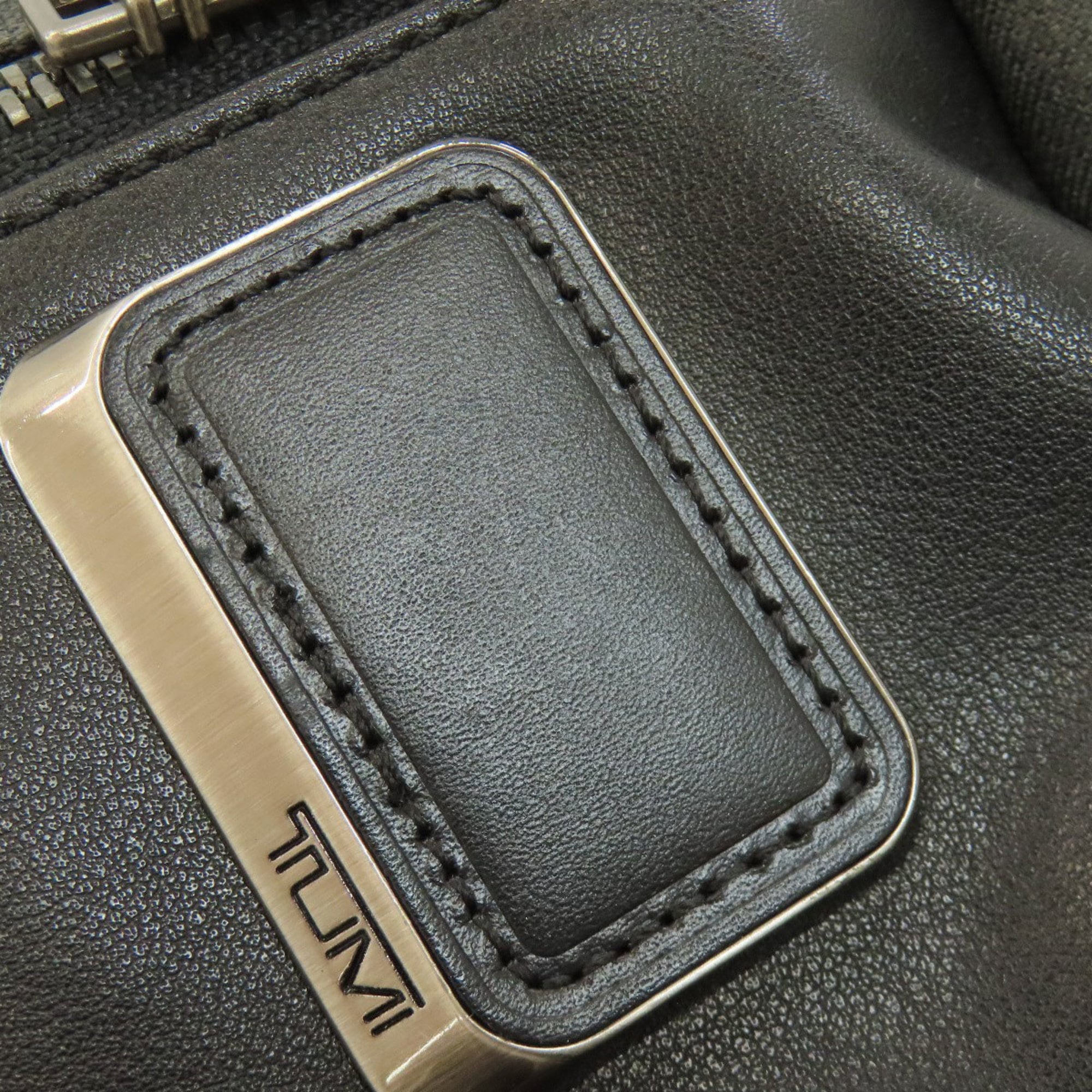 Tumi Black Canvas Sling Bag (Pre-Owned)