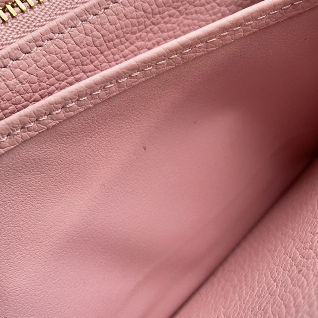 Louis Vuitton Monogram Empreinte Pink Monogram Empreinte Long Wallet (Bi-Fold) (Pre-Owned)