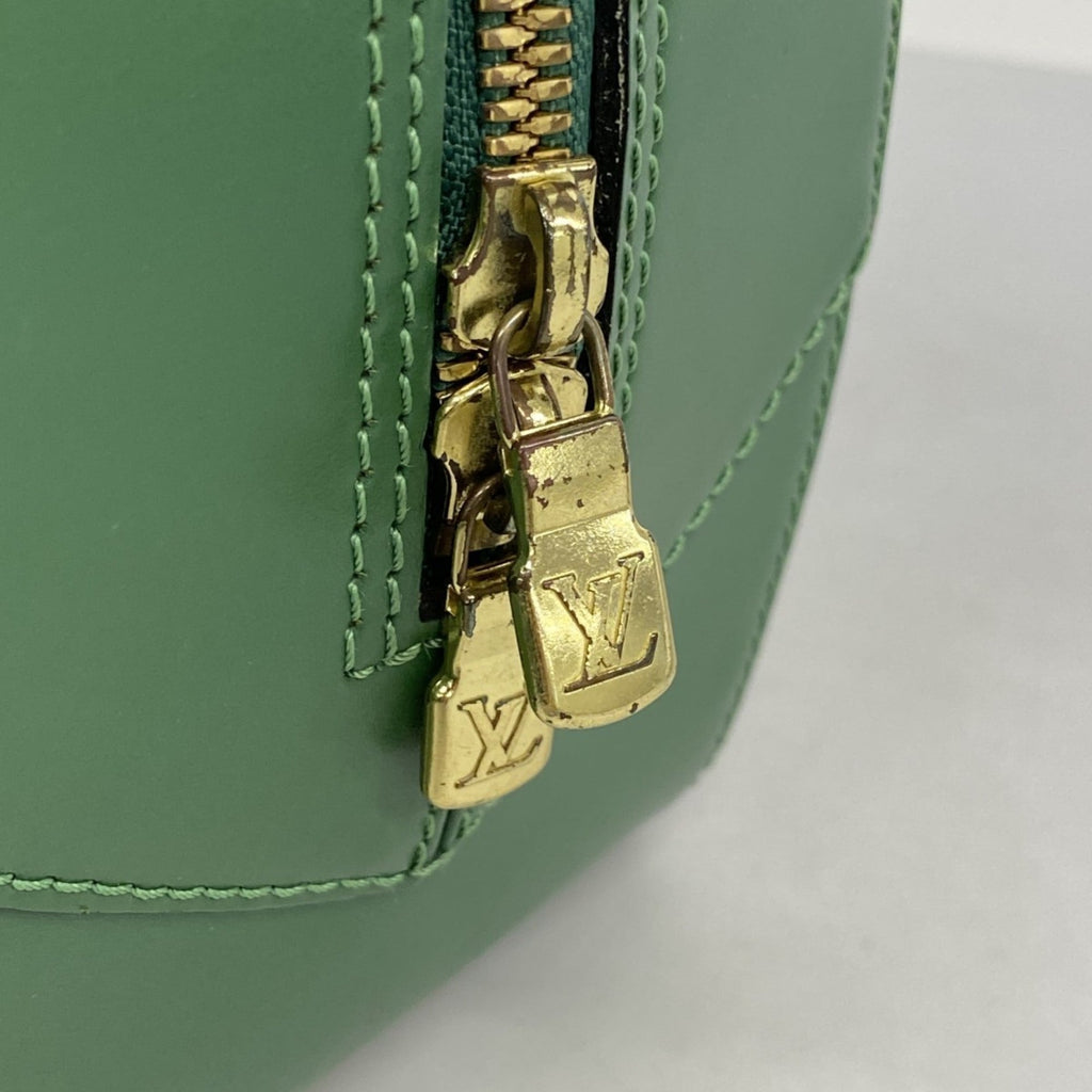 Louis Vuitton Borneo Green Handbag (Pre-Owned)