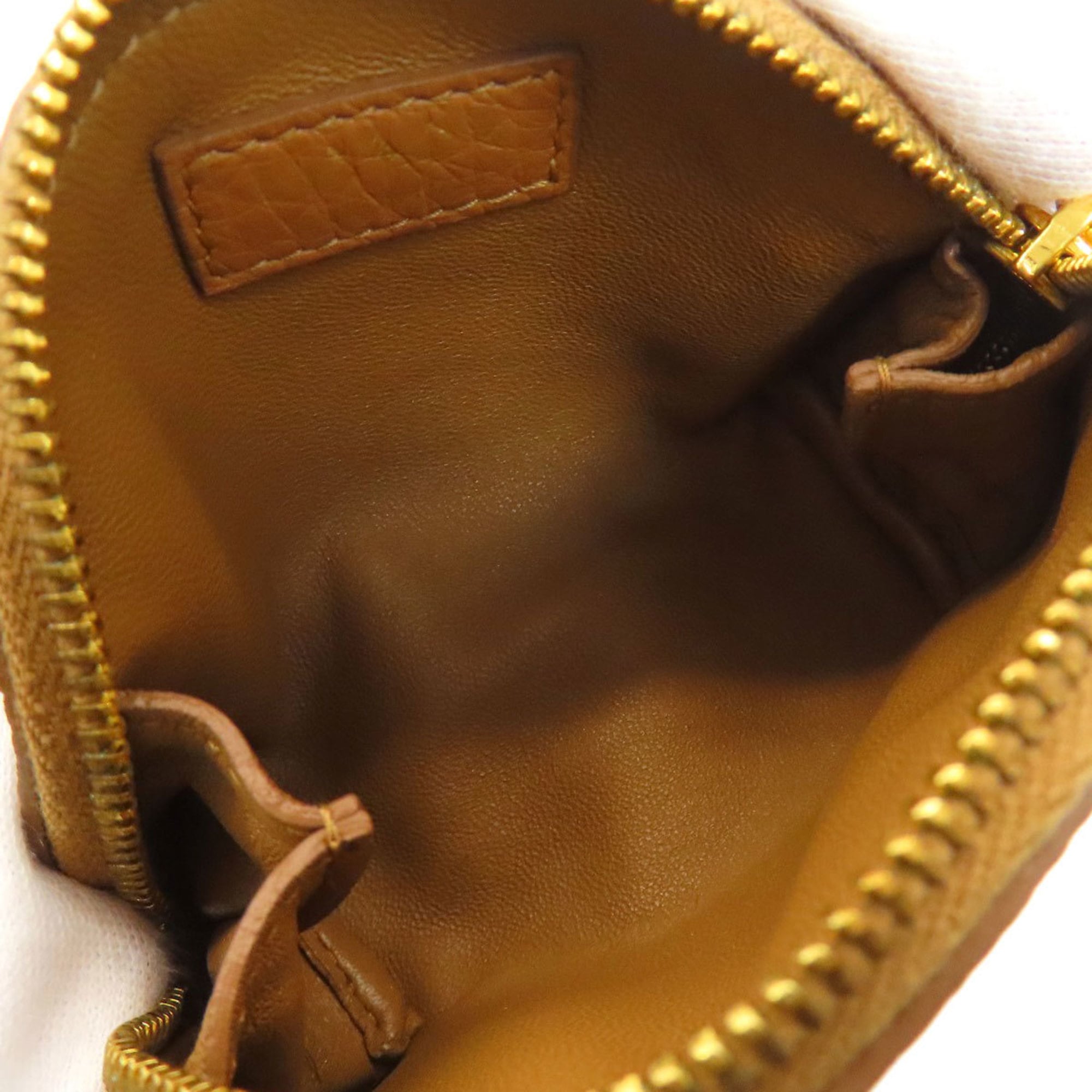 Prada Brown Leather Pouch (Pre-Owned)