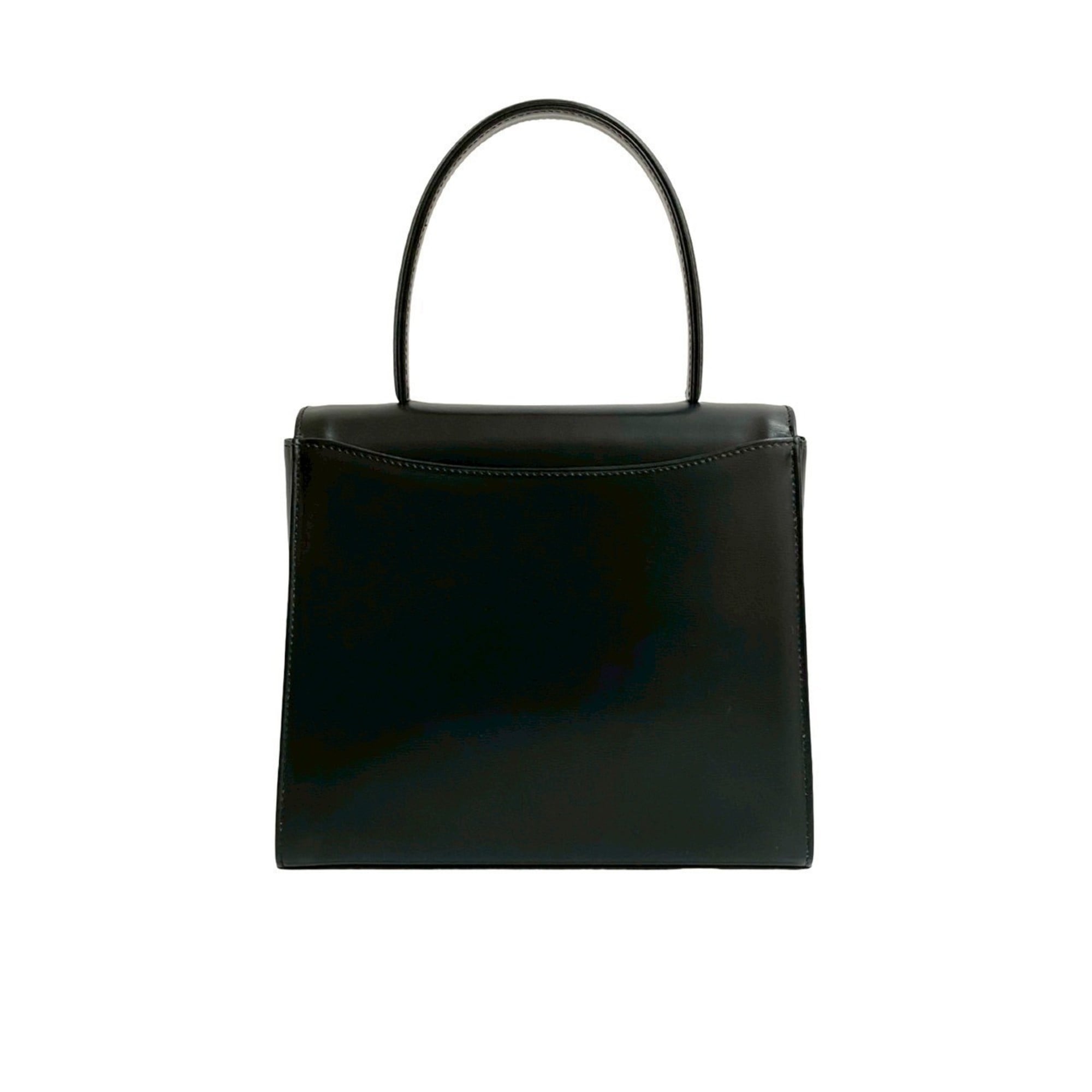 Givenchy Black Leather Handbag Shoulder Bag (Pre-Owned)