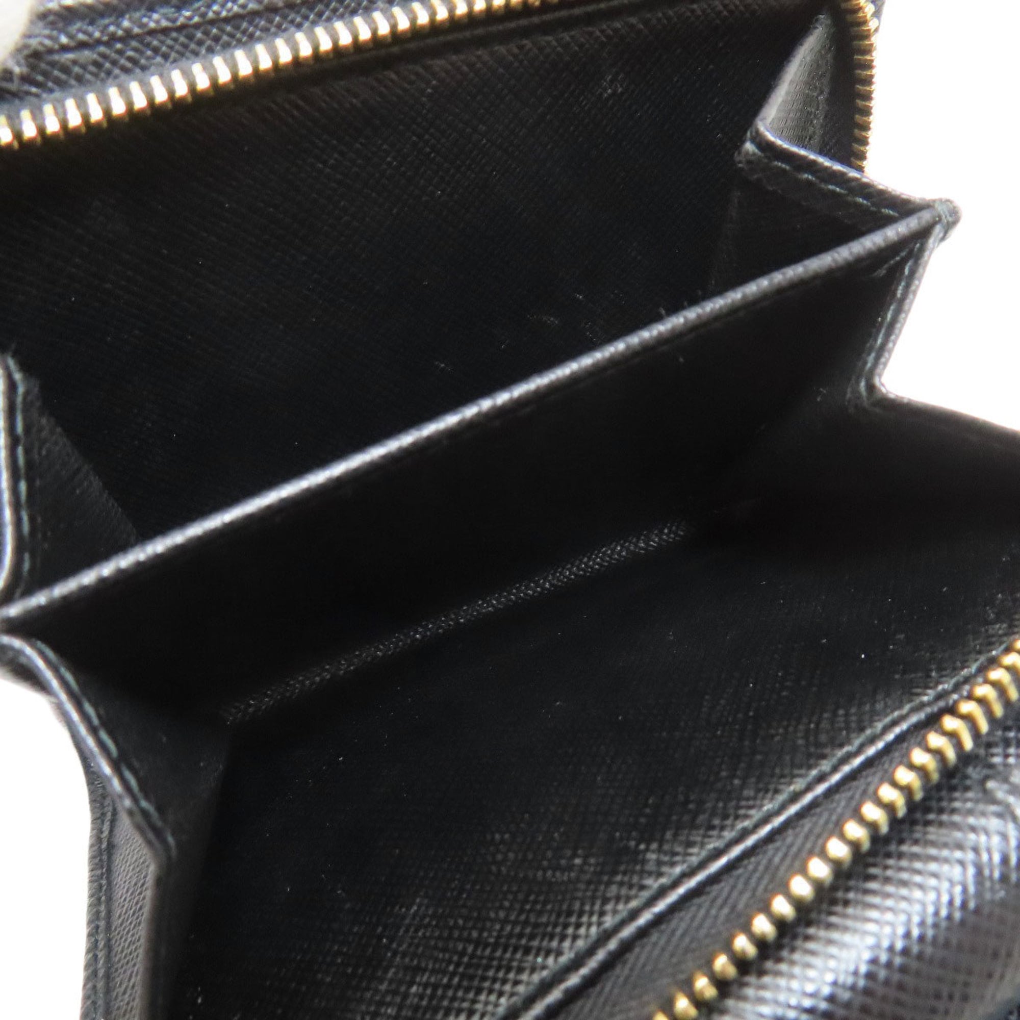 Prada Black Leather Wallet (Bi-Fold) (Pre-Owned)