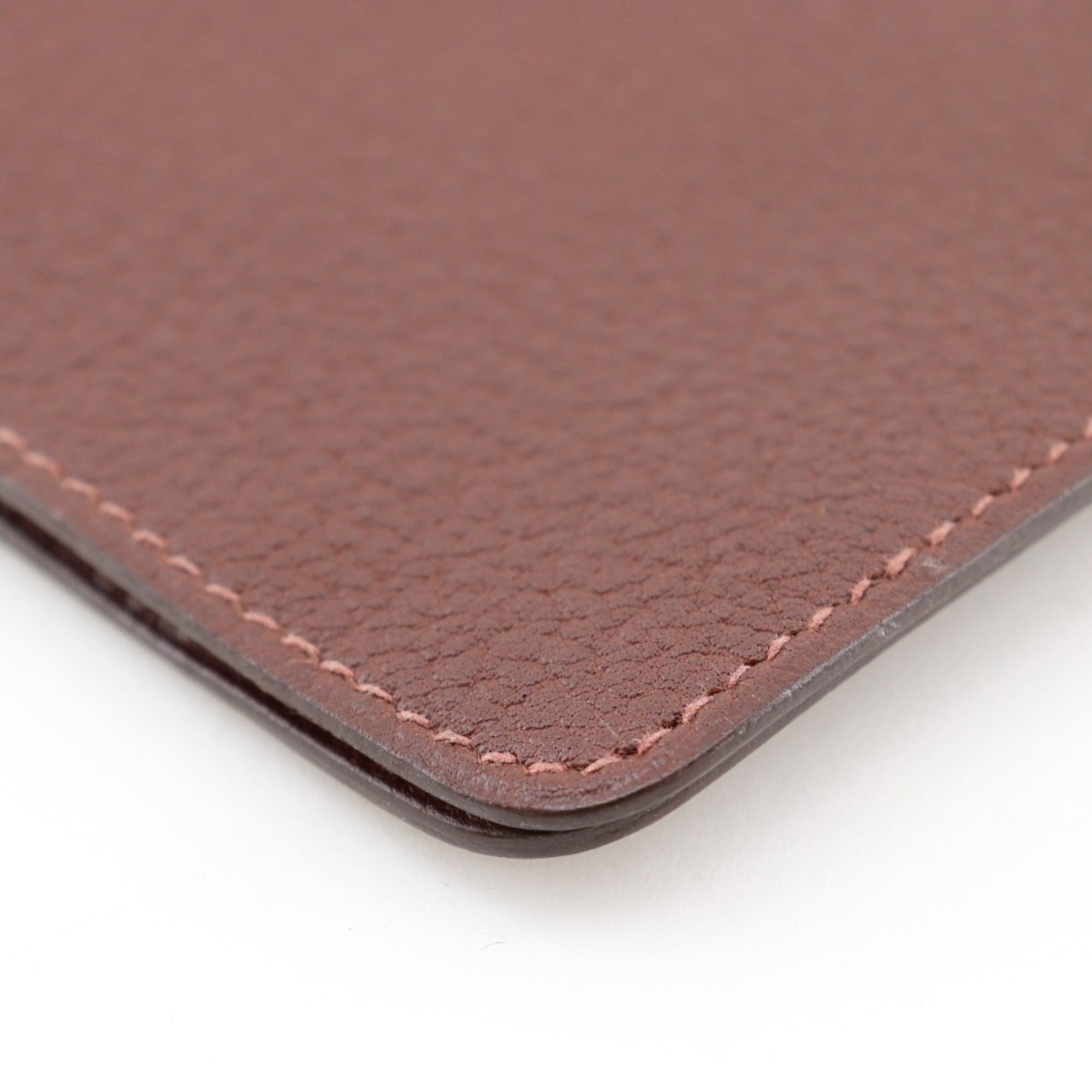 Hermes Dogon Brown Togo Leather Long Wallet (Bi-Fold) (Pre-Owned)