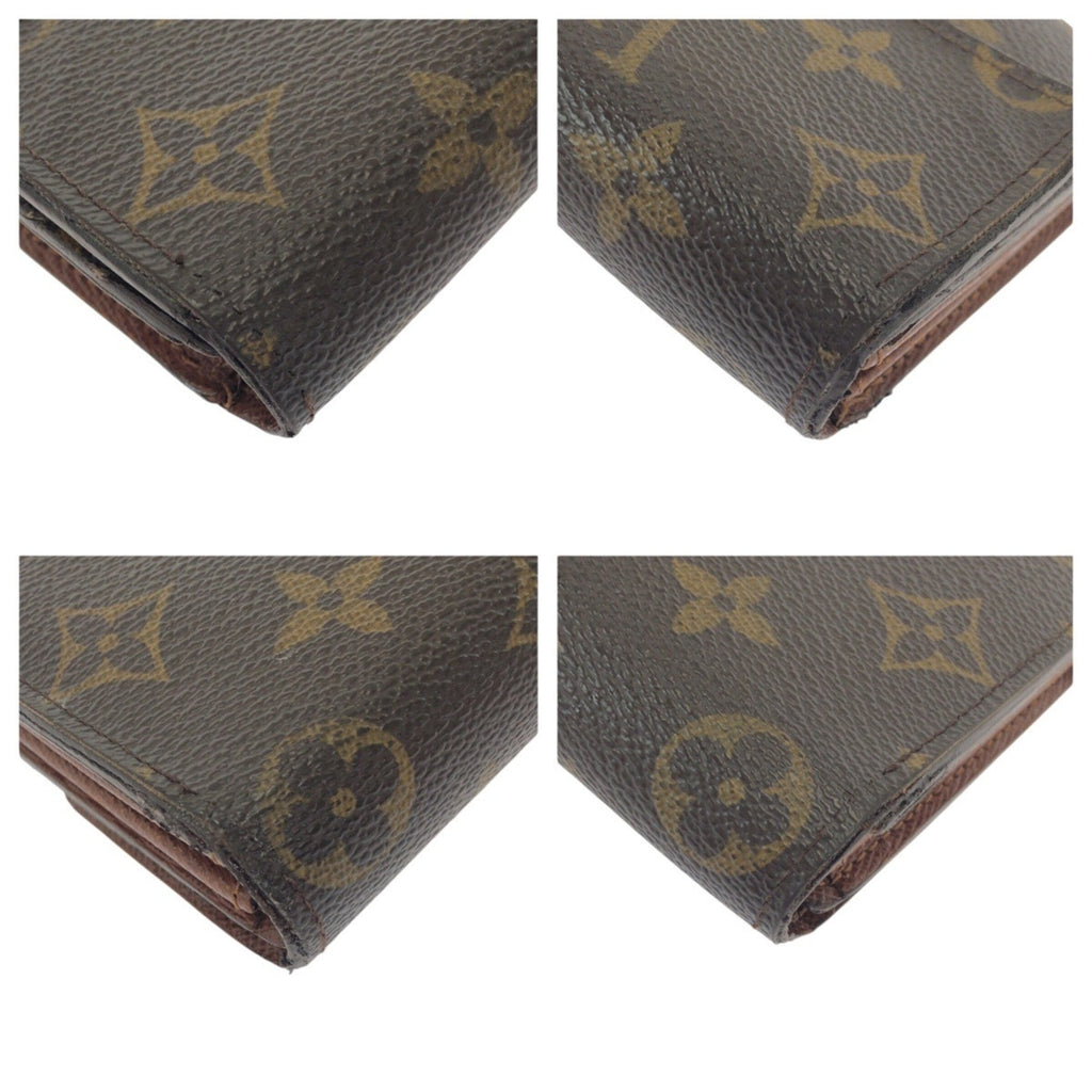Louis Vuitton Brown Monogram Monogram Long Wallet (Bi-Fold) (Pre-Owned)