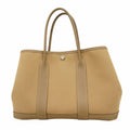 Hermes Etoupe Gray Toile Officier Tote Bag (Pre-Owned)
