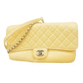Chanel Ivory Leather Shoulder Bag (Pre-Owned)