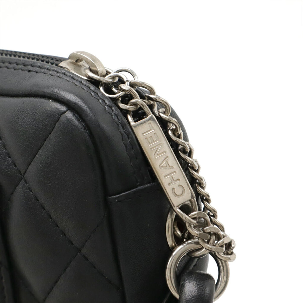 Chanel Ligne Cambon Black White Shoulder Bag (Pre-Owned)
