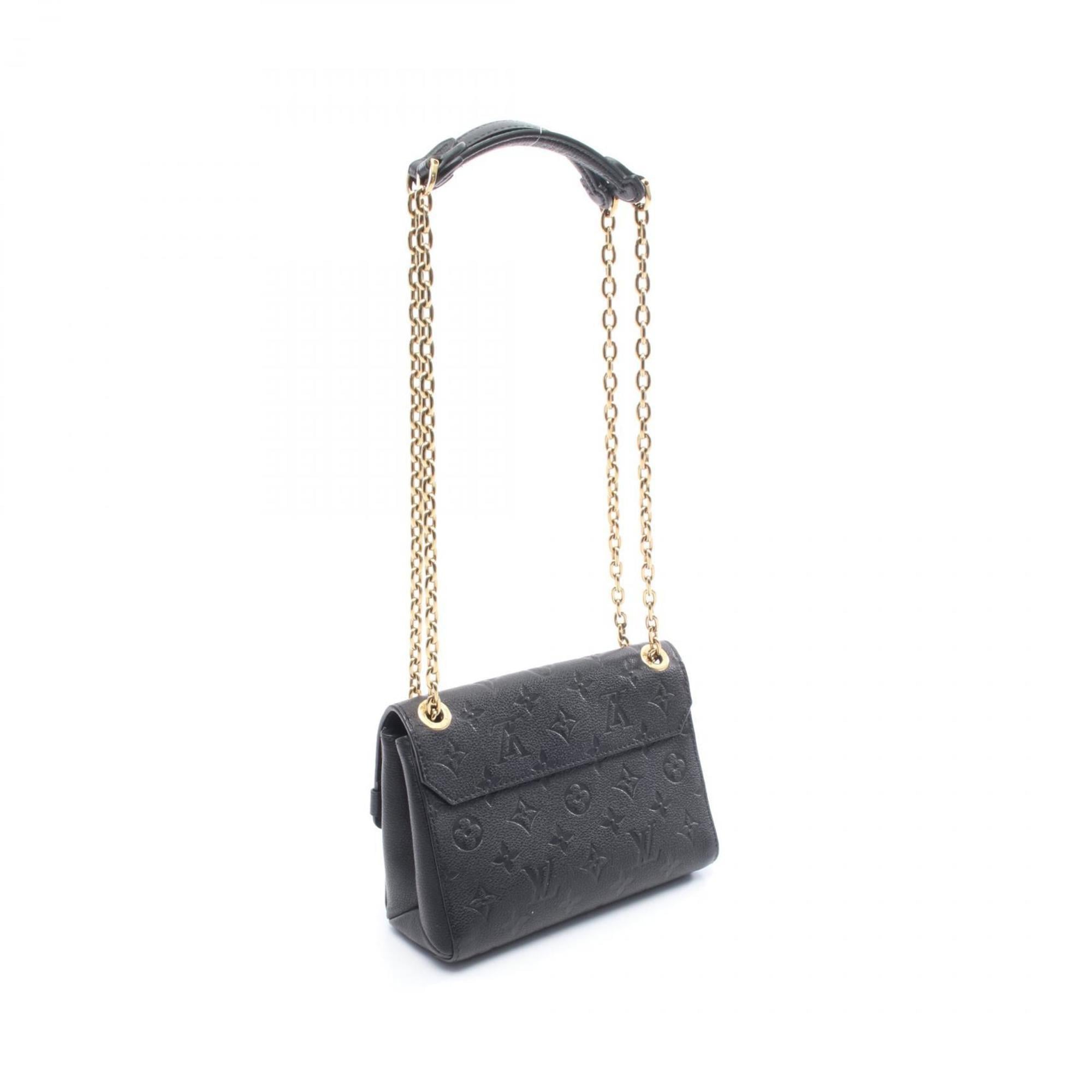 Louis Vuitton Black Noir Monogram Empreinte Shoulder Bag (Pre-Owned)