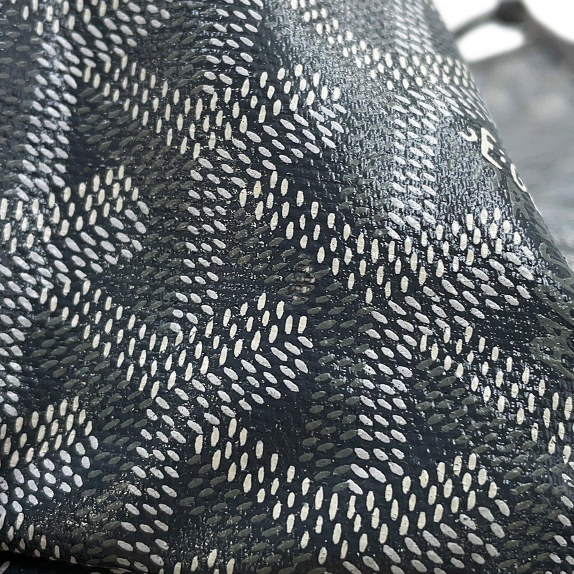 Goyard Gray Pvc Leather Tote Bag (Pre-Owned)