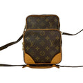 Louis Vuitton Brown Leather Pvc Pochette Shoulder Bag (Pre-Owned)