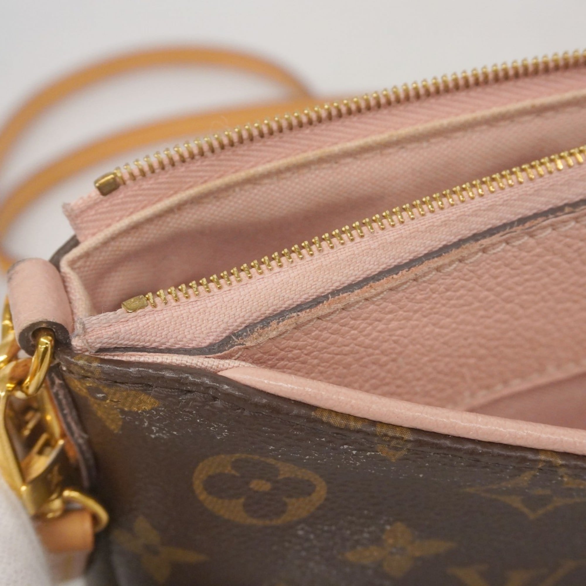 Louis Vuitton Brown Rose Poudre Handbag (Pre-Owned)