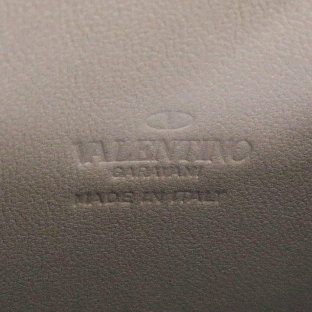 Valentino Garavani Gray Leather Phone Wallet (Pre-Owned)