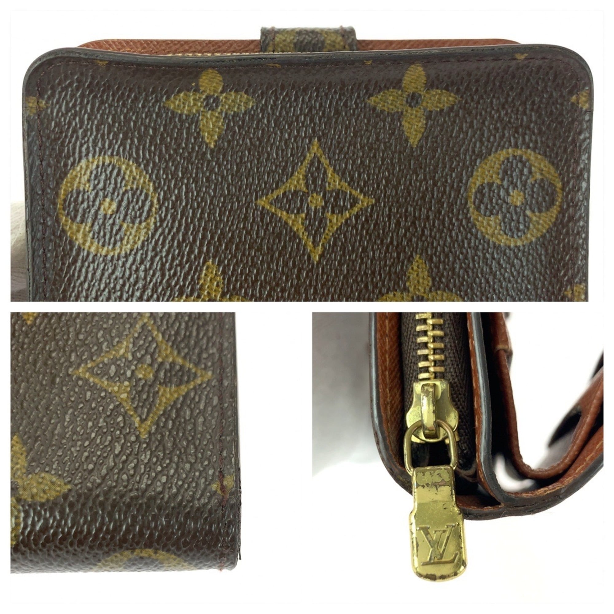 Louis Vuitton Brown Monogram Monogram Wallet (Bi-Fold) (Pre-Owned)