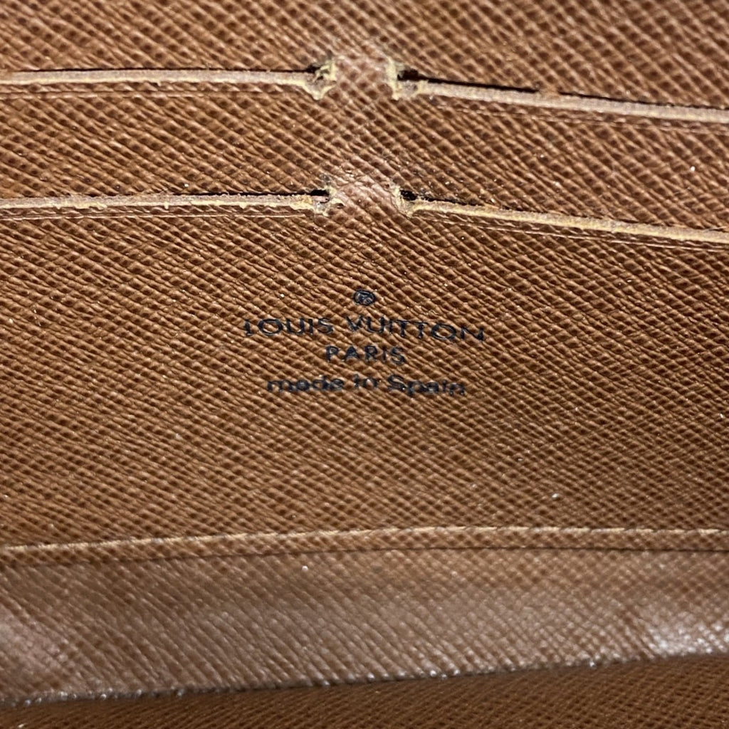 Louis Vuitton Brown Long Wallet (Bi-Fold) (Pre-Owned)