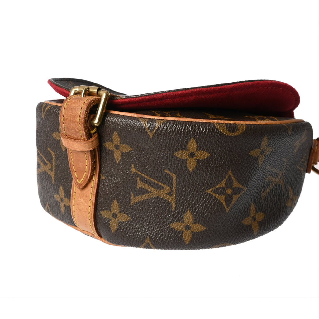 Louis Vuitton Brown Monogram Canvas Shoulder Bag (Pre-Owned)