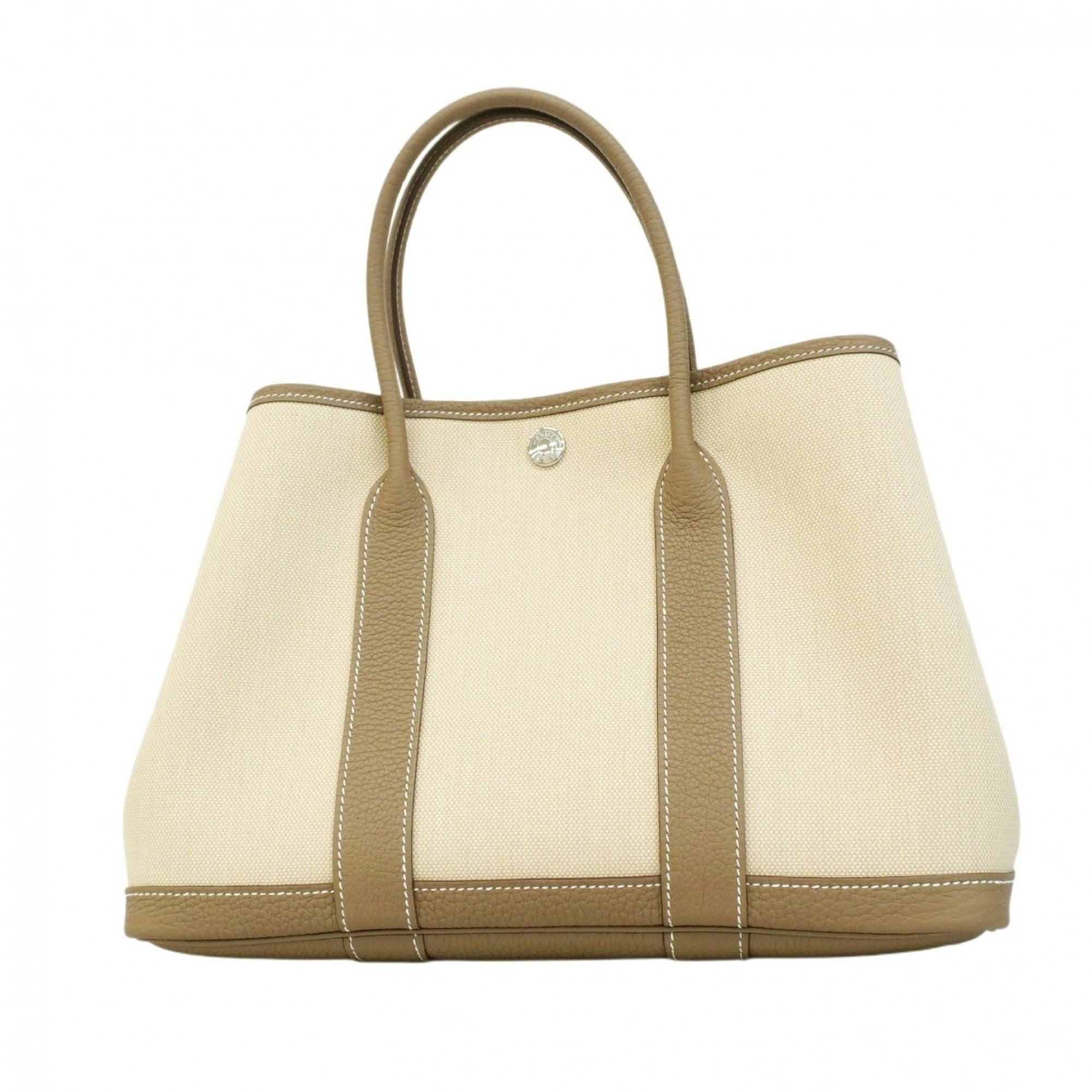 Hermes Etoupe Gray Tote Bag (Pre-Owned)