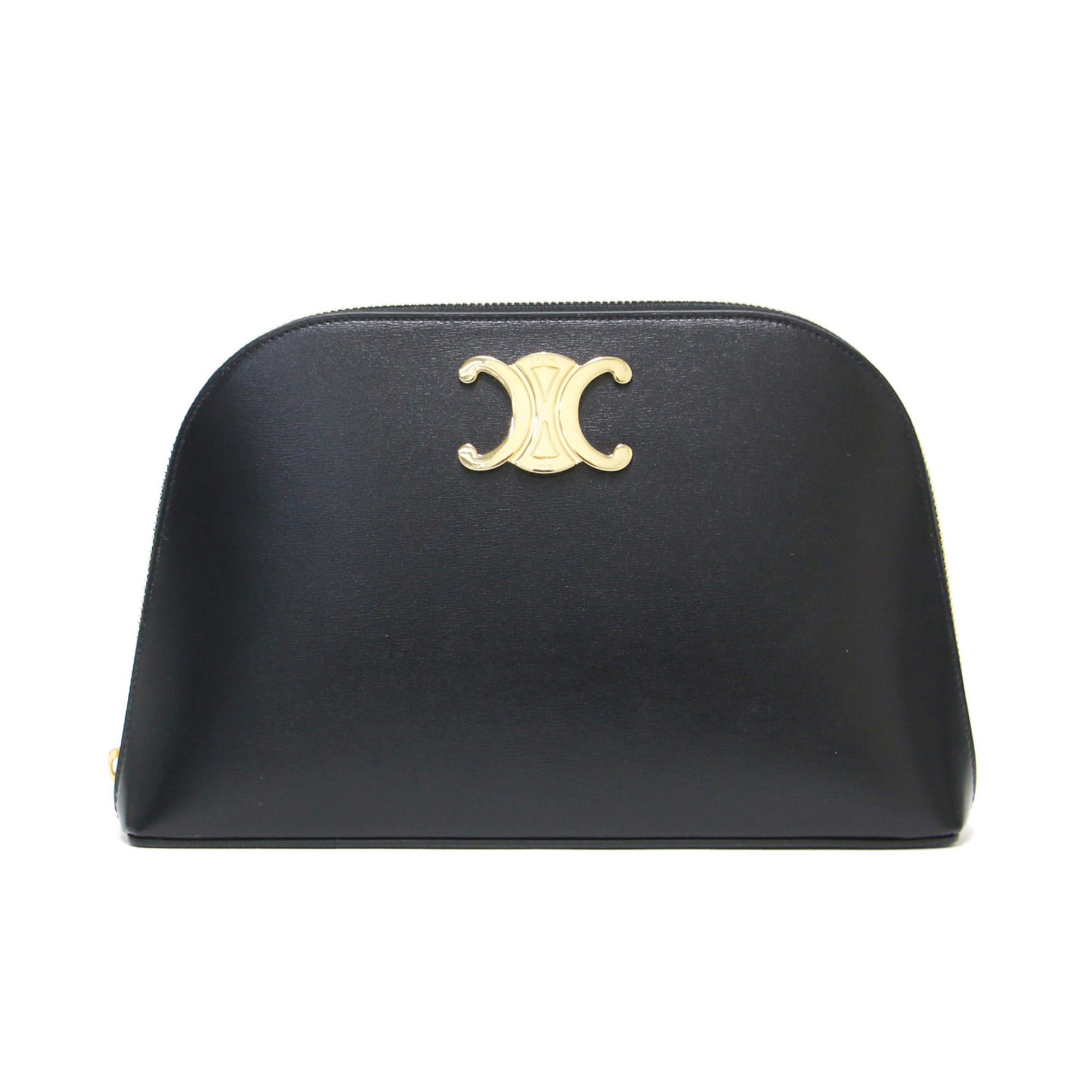 Celine Black Leather Pouch (Pre-Owned)