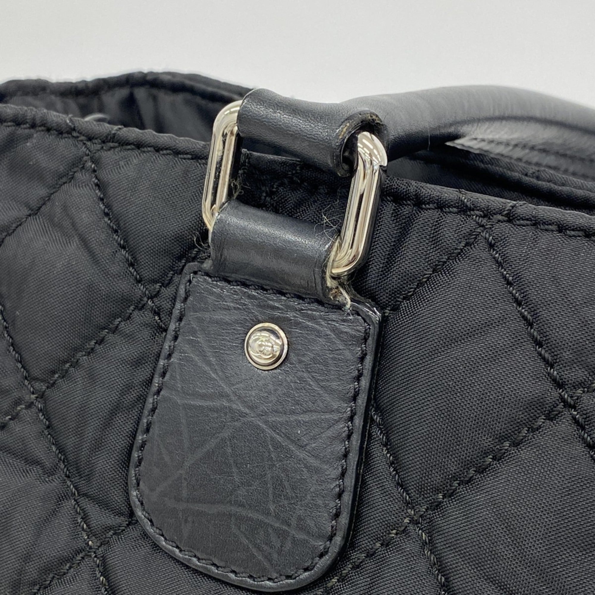 Chanel Black Nylon Tote Bag (Pre-Owned)