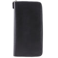 Prada Saffiano Black Saffiano Long Wallet (Bi-Fold) (Pre-Owned)